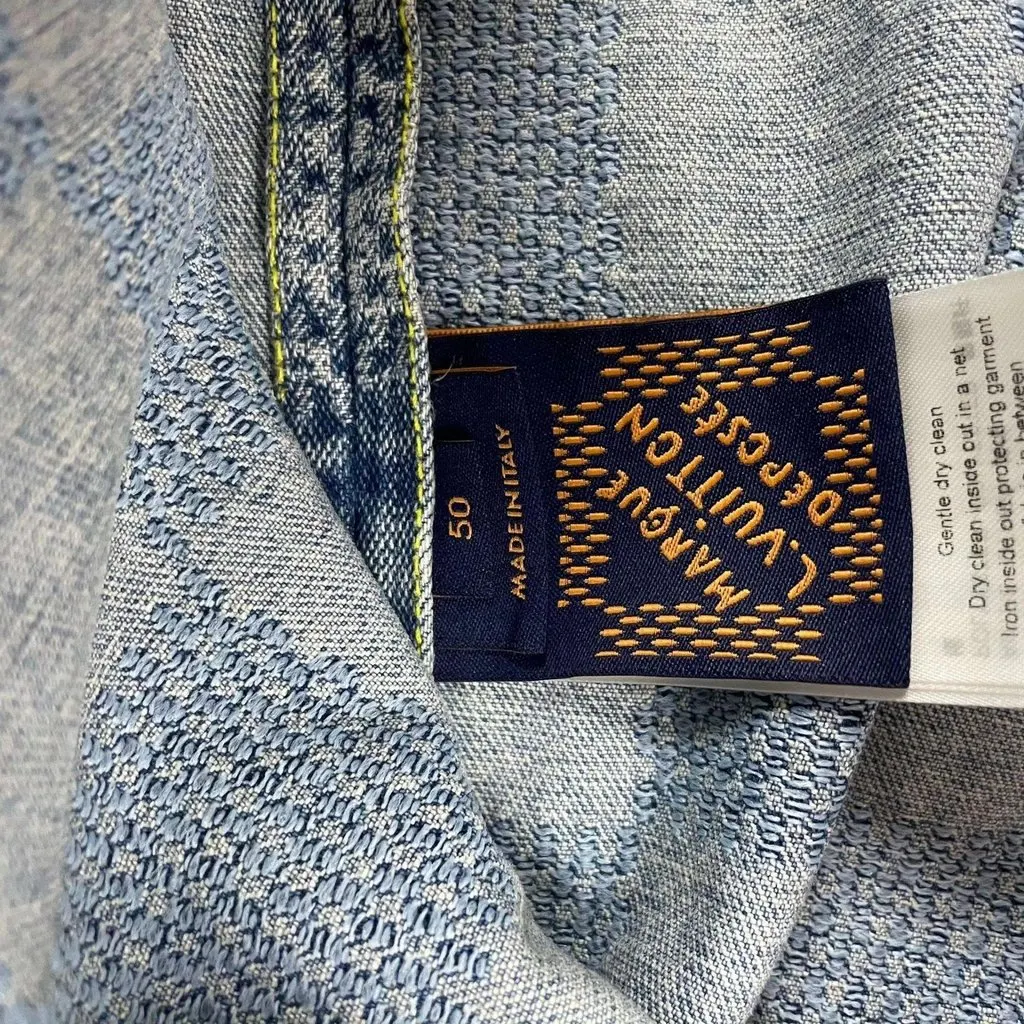 Louis Vuitton Jacket MultiColor Good - Inside View