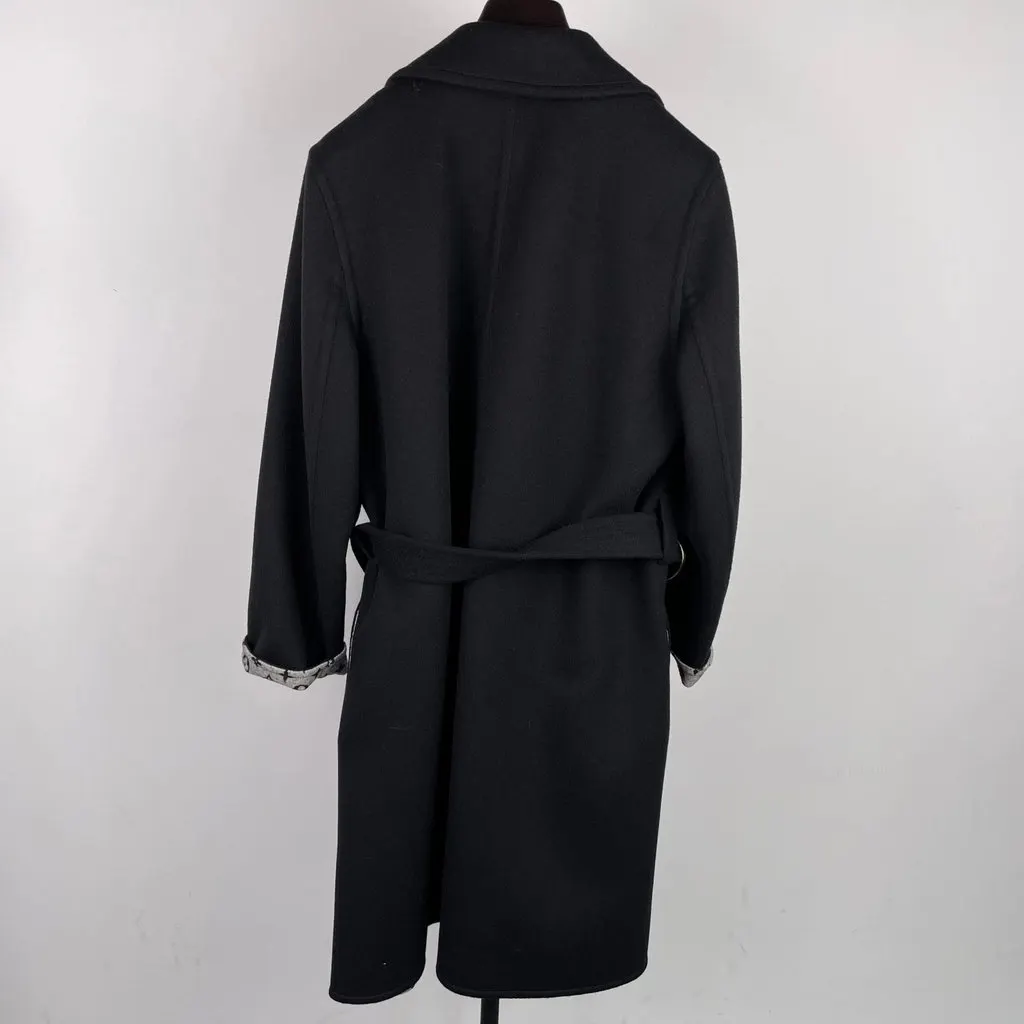 Louis Vuitton Wool Coat MultiColor Wool Never worn - Back View