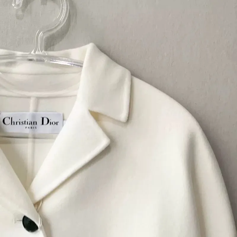 Dior Wool Coat MultiColor Wool Never worn - Box View