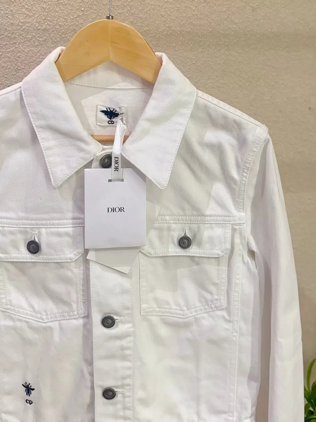 Dior Denim Jacket MultiColor Denim Never worn - Model View