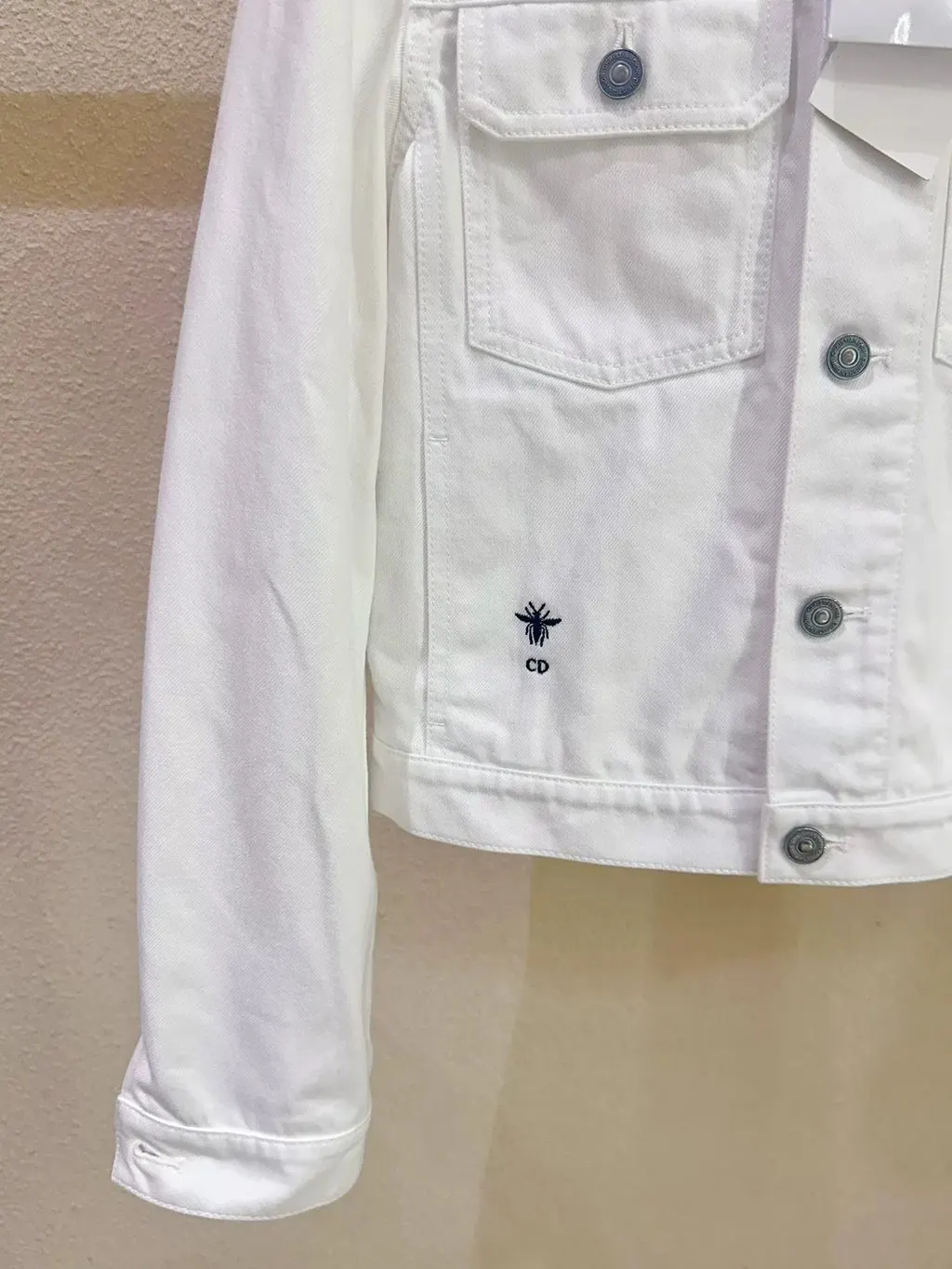 Dior Denim Jacket MultiColor Denim Never worn - Box View