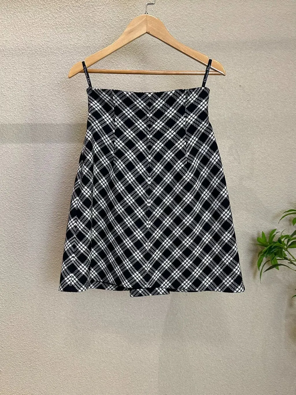 Dior Wool Skirt MultiColor Wool Very good - Back View