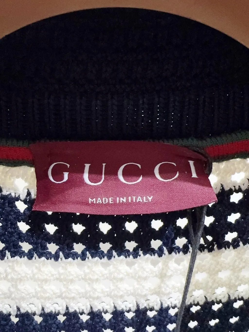 Gucci Cotton Top MultiColor Cotton Never worn, with tag - Back View