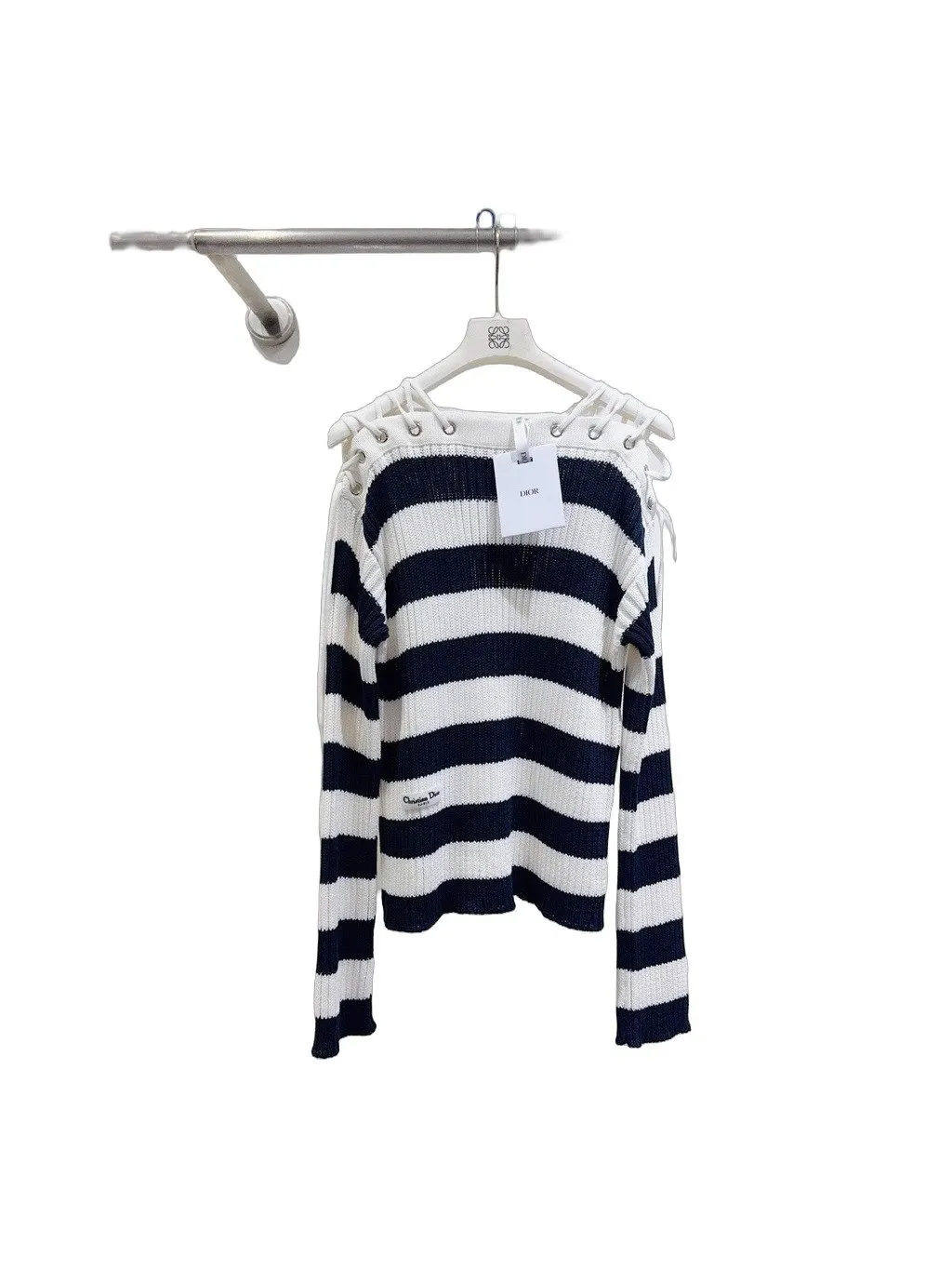 Dior Cotton Knitwear MultiColor Cotton Never worn, with tag - Front View