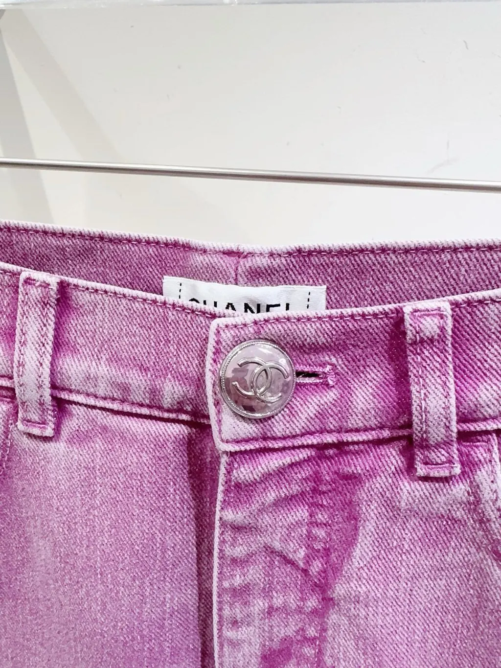 Chanel Cotton Jeans MultiColor Cotton Very good - Inside View