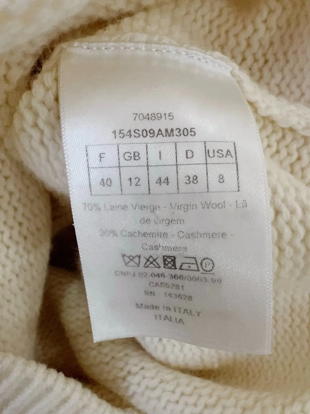 Dior Lucky Star Wool Top MultiColor Wool Very good - Box View