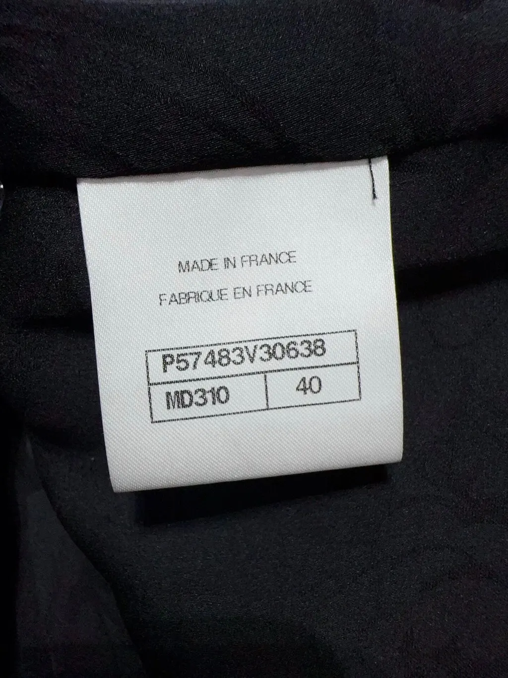 Chanel Tweed Jacket MultiColor Tweed Very good - Box View