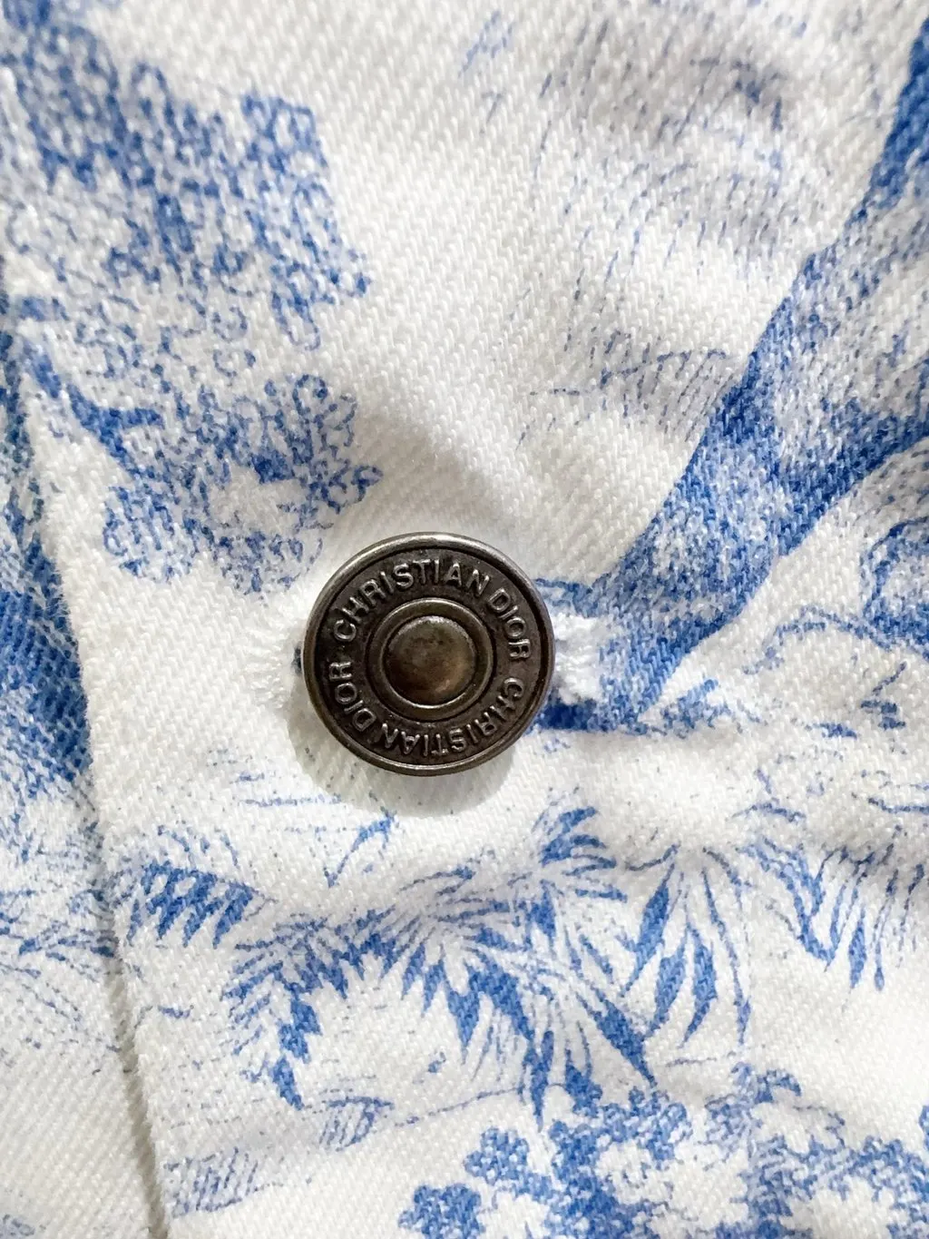 Dior Jungle Animal Denim Jacket MultiColor Denim Never worn, with tag - Inside View