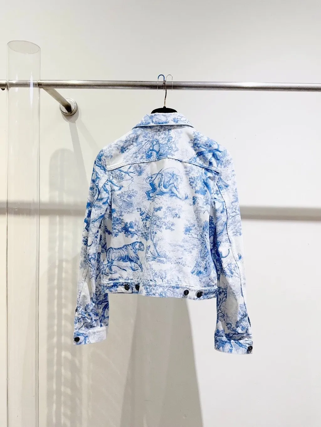 Dior Jungle Animal Denim Jacket MultiColor Denim Never worn, with tag - Box View
