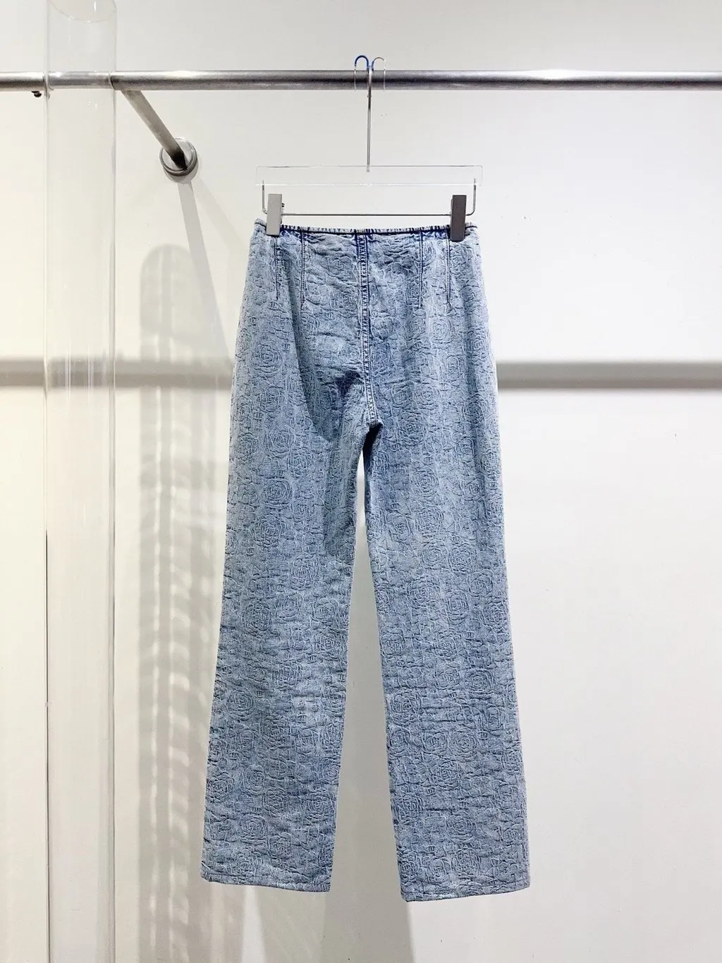 Chanel Denim Jeans MultiColor Denim Very good - Model View