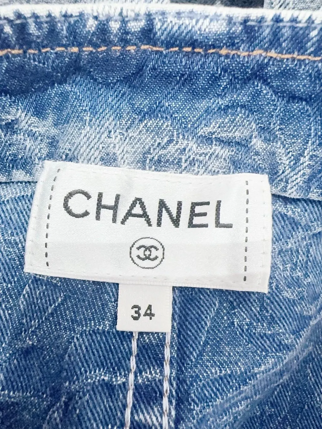Chanel Denim Jeans MultiColor Denim Very good - Box View