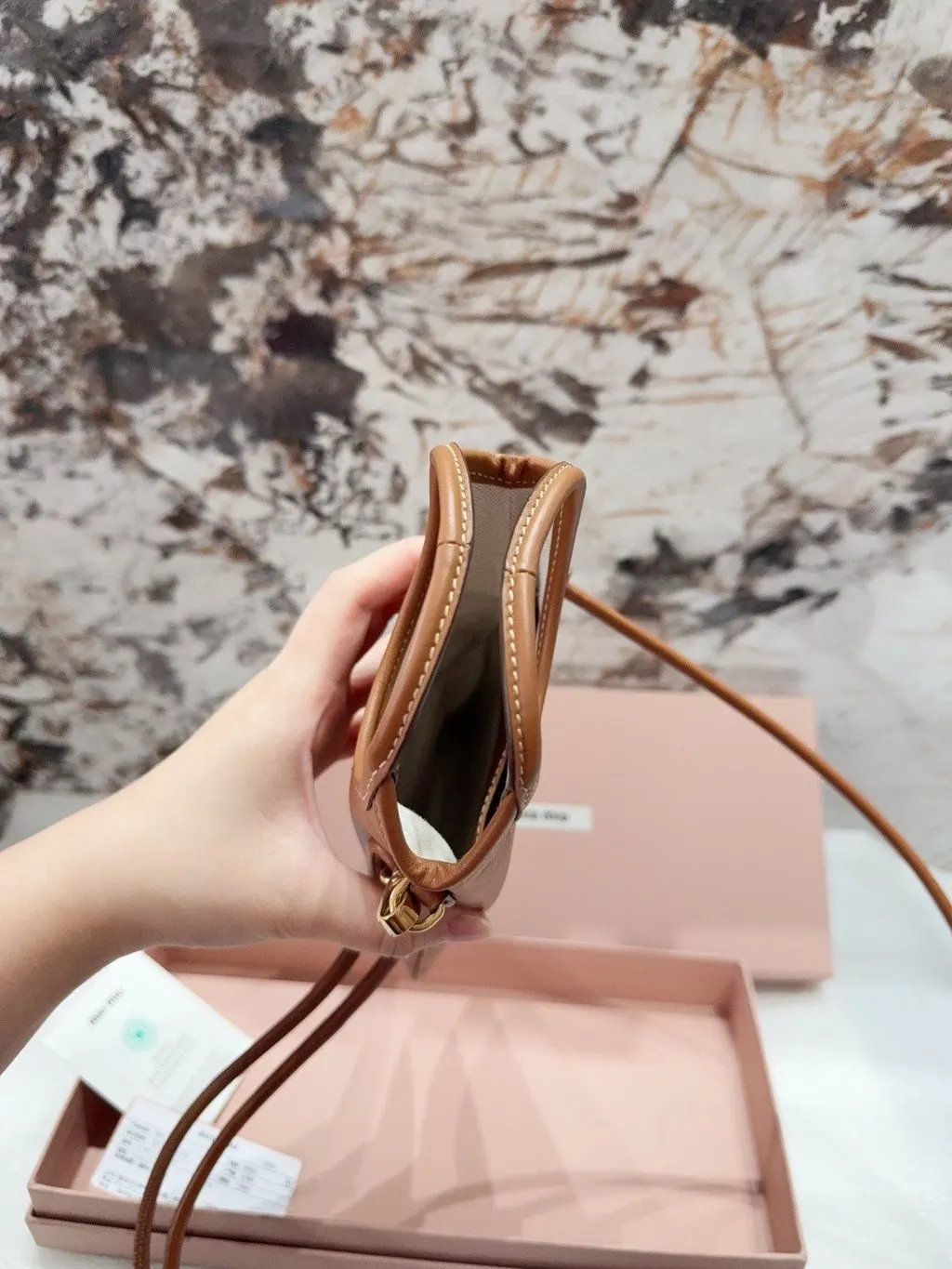 Miu Miu Leather Wallet MultiColor Leather Never worn, with tag - Box View