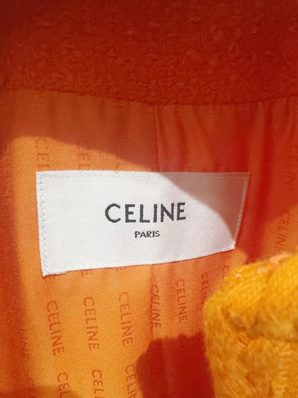 Celine Wool Jacket MultiColor Wool Never worn, with tag - Inside View