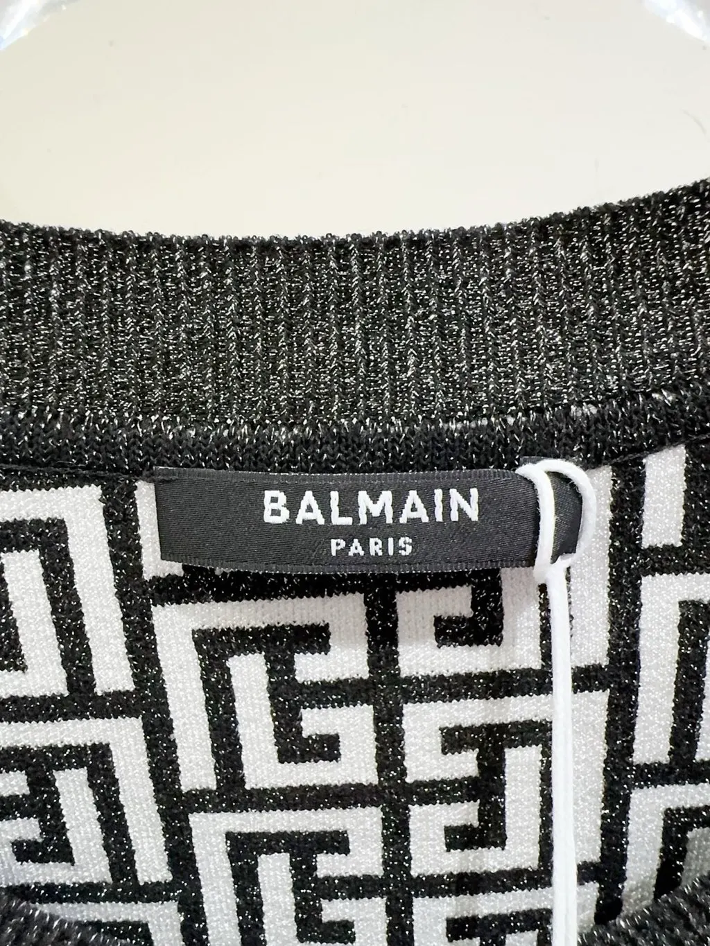 Balmain Viscose Knitwear MultiColor Viscose Never worn, with tag - Back View