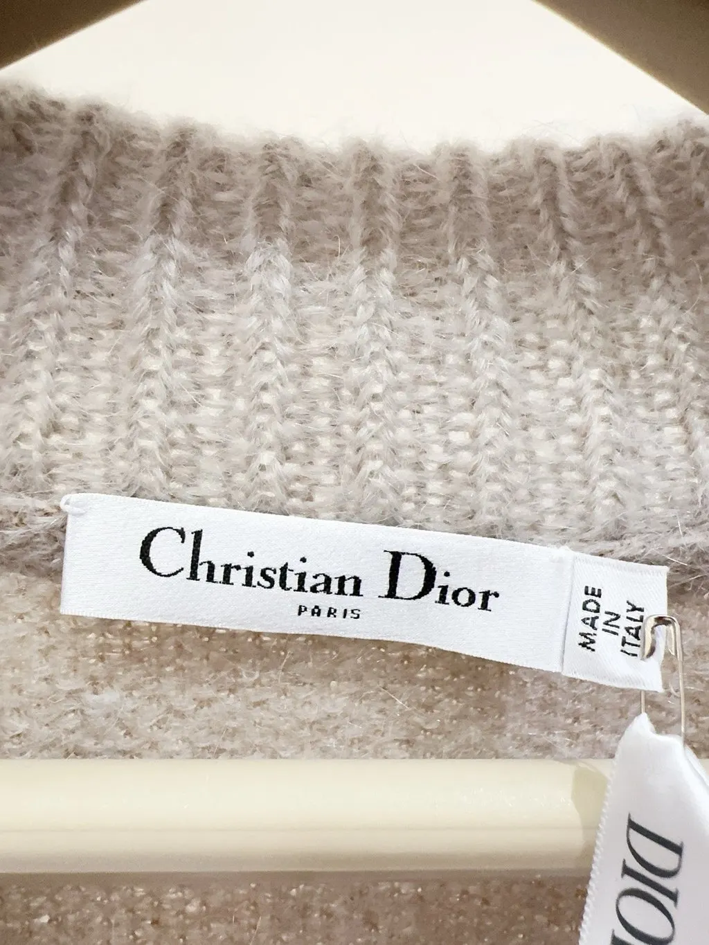 Dior Wool Knitwear MultiColor Wool Never worn, with tag - Inside View