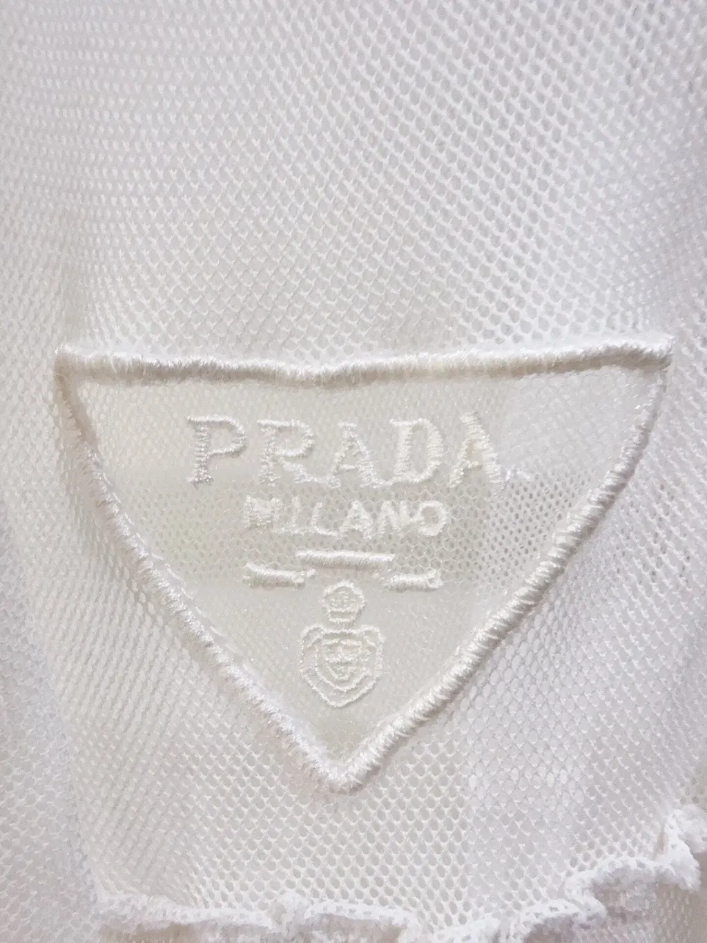 Prada Cotton Dress MultiColor Cotton Very good - Back View