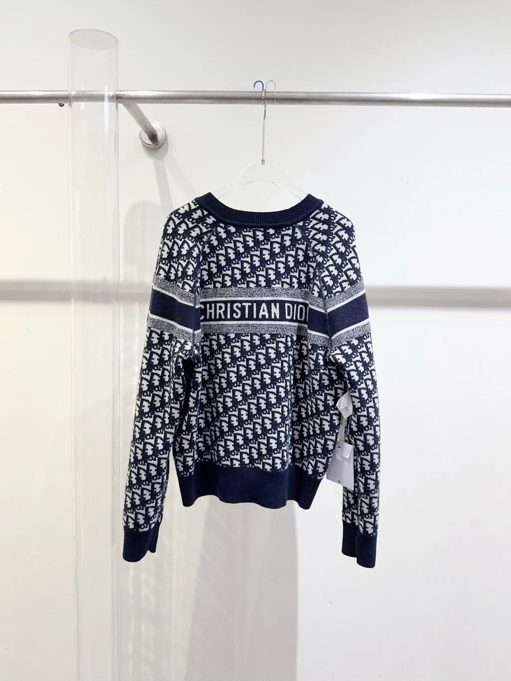 Dior Cashmere Knitwear MultiColor Cashmere Never worn, with tag - Back View