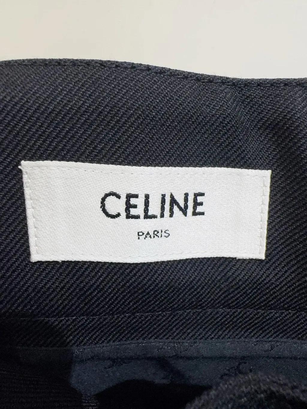 Celine Arc De Triomphe Wool Skirt MultiColor Wool Never worn, with tag - Inside View