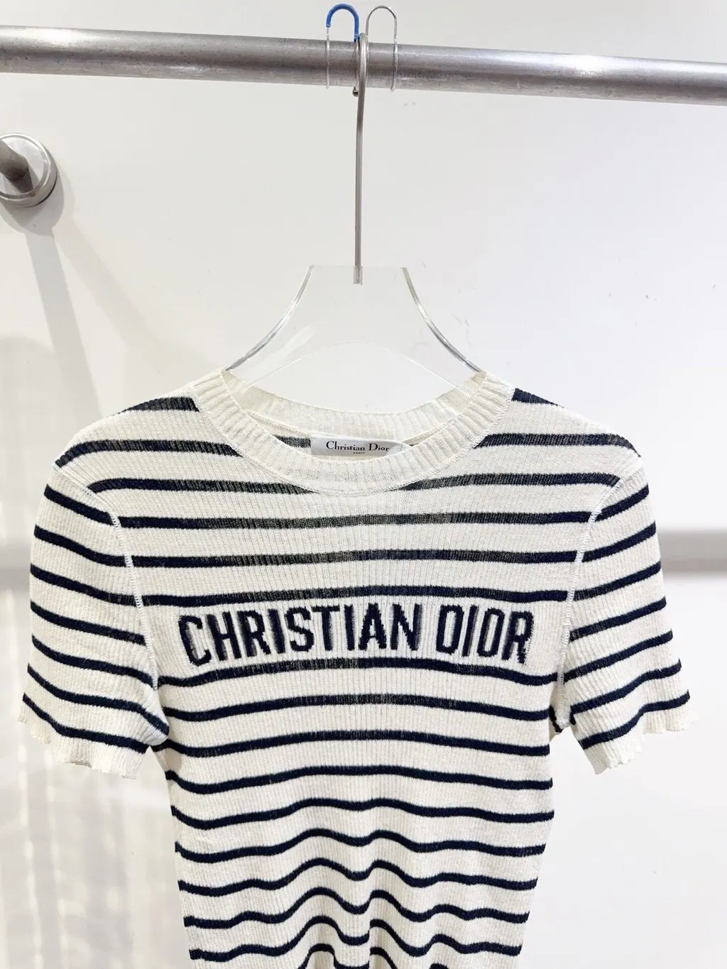 Dior Lucky Star Linen Knitwear MultiColor Linen Never worn, with tag - Inside View