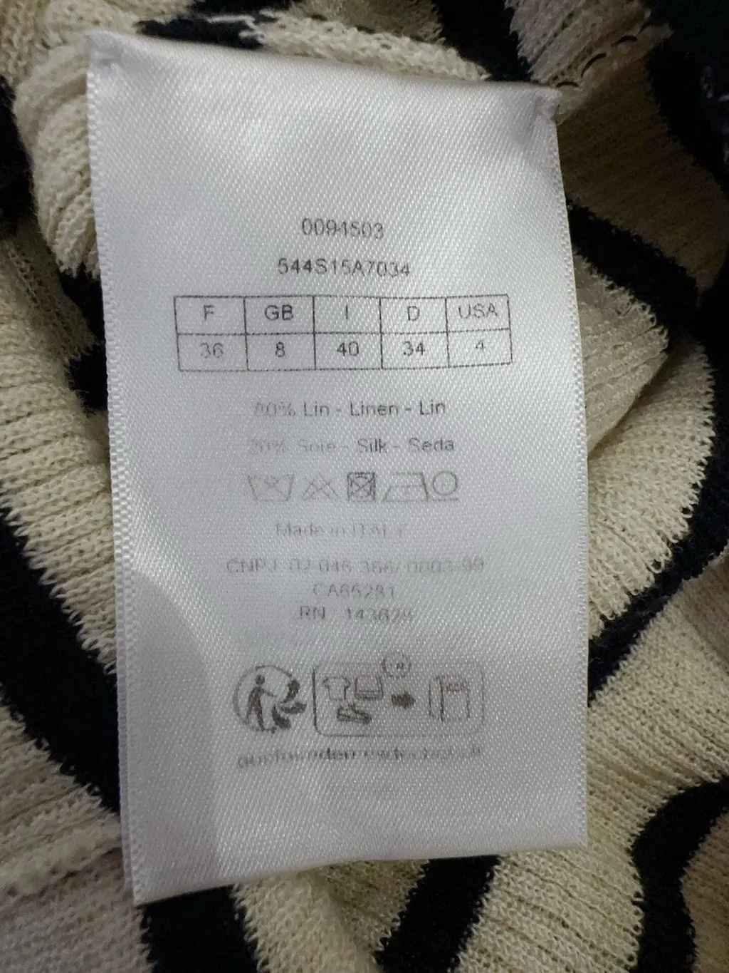 Dior Lucky Star Linen Knitwear MultiColor Linen Never worn, with tag - Box View
