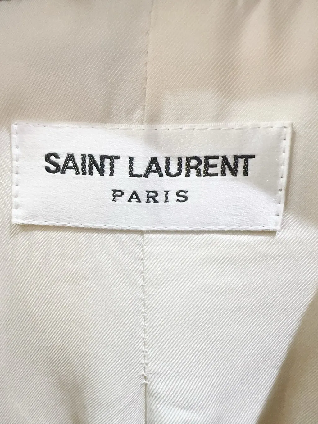 Saint Laurent Wool Jacket MultiColor Wool Never worn, with tag - Inside View