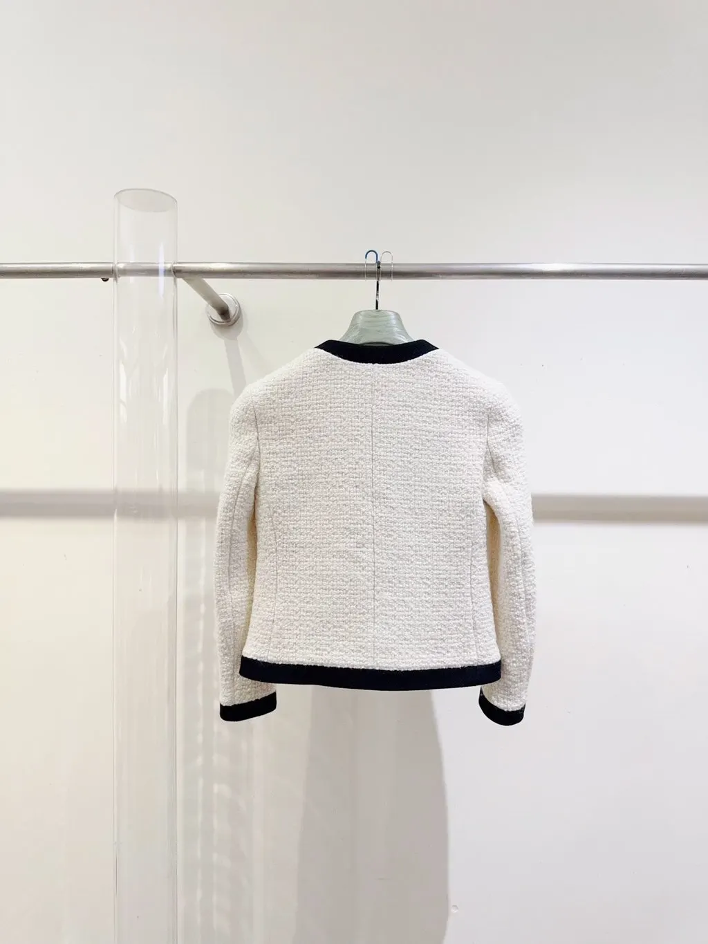 Saint Laurent Wool Jacket MultiColor Wool Never worn, with tag - Model View