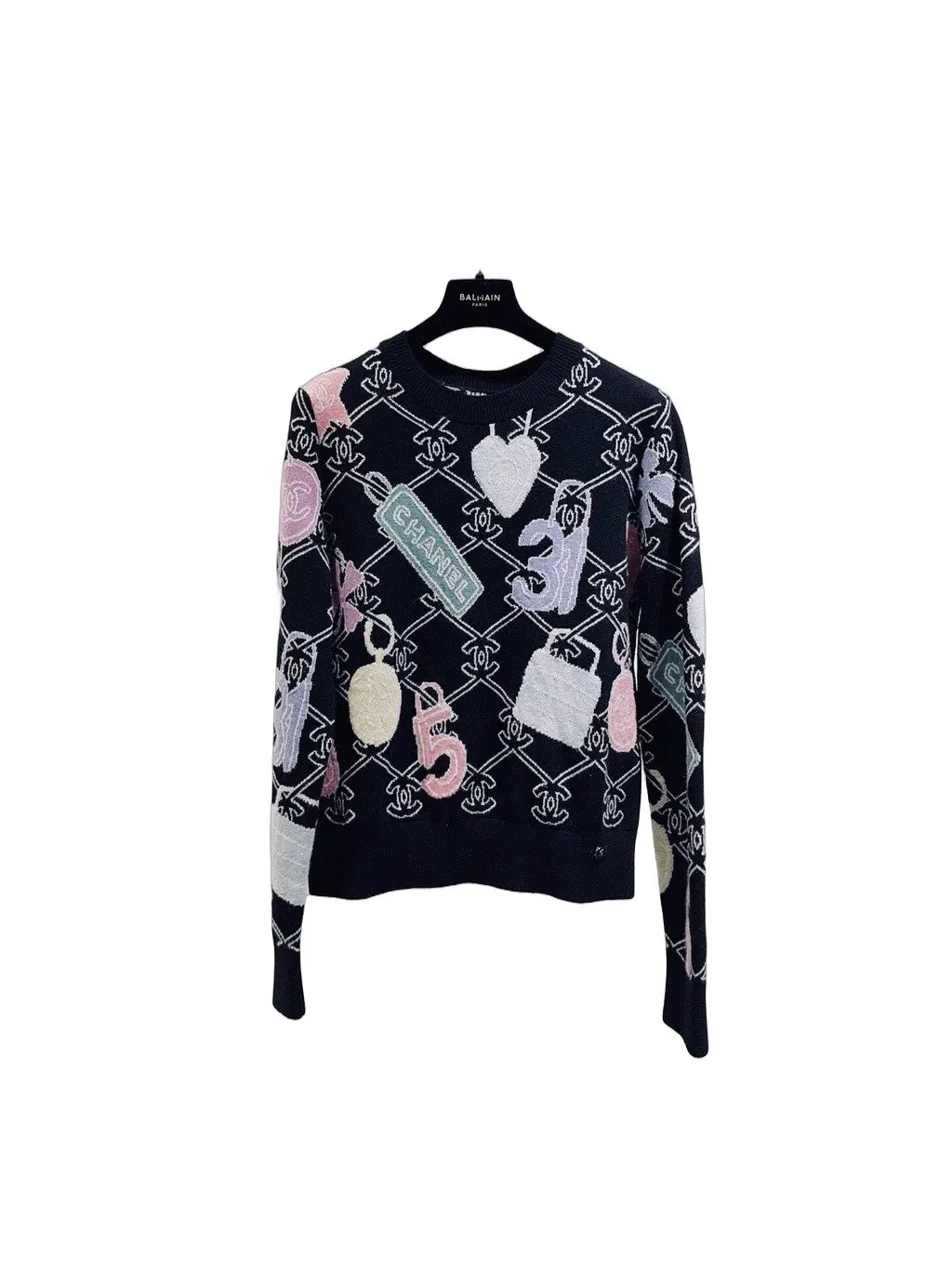 Chanel Cashmere Knitwear MultiColor Cashmere Very good - Front View