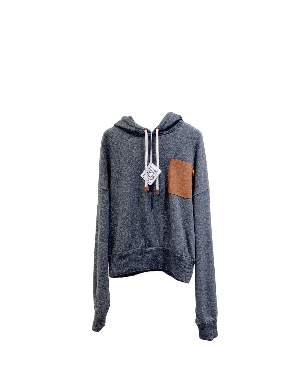Loewe Grey Cotton [a VERIFIER] Knitwear Grey Cotton Never worn, with tag - Front View