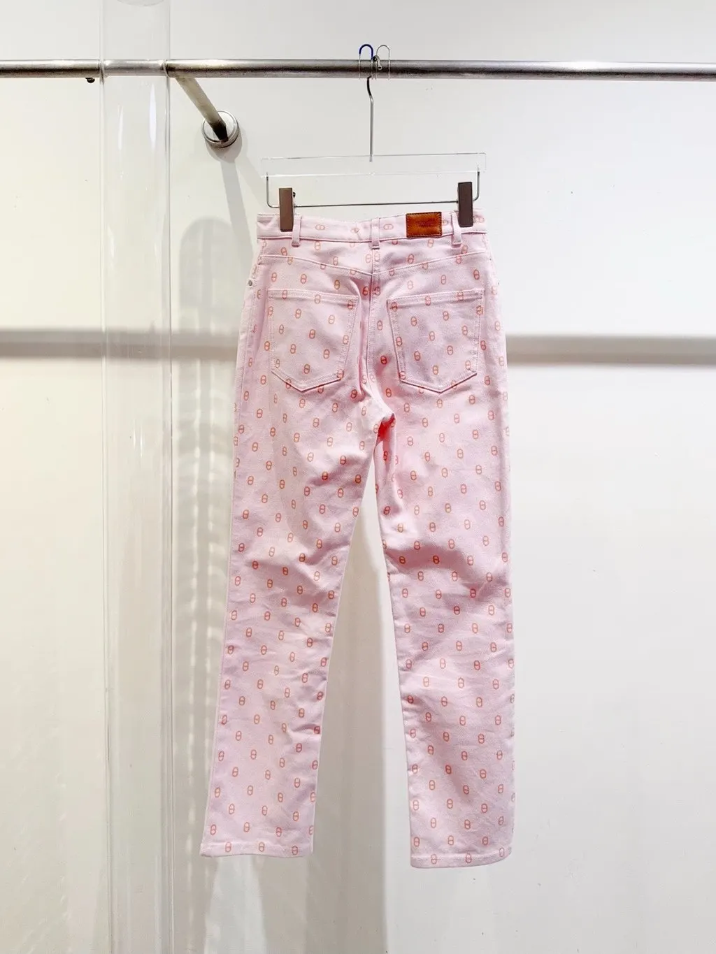 Hermès Cotton Trousers MultiColor Cotton Never worn, with tag - Inside View