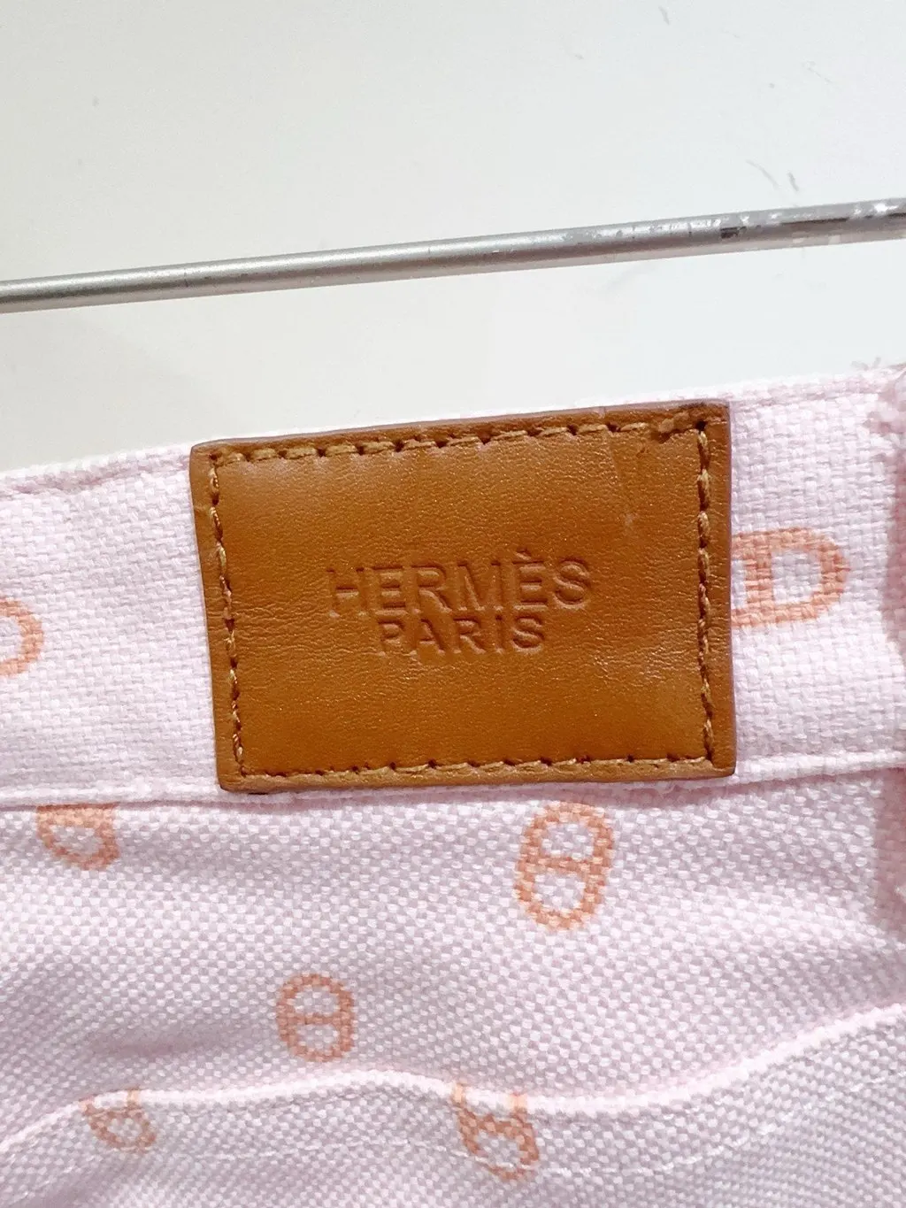 Hermès Cotton Trousers MultiColor Cotton Never worn, with tag - Model View