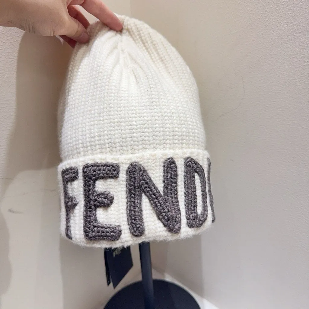 Fendi Wool Hat MultiColor Wool Never worn, with tag - Back View