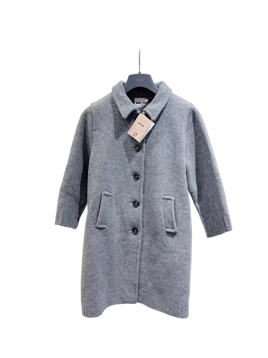 Miu Miu Wool Jacket MultiColor Wool Never worn, with tag - Front View