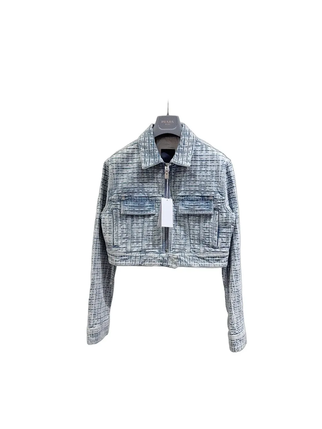 Givenchy 4G Denim Jacket MultiColor Denim Never worn, with tag - Front View