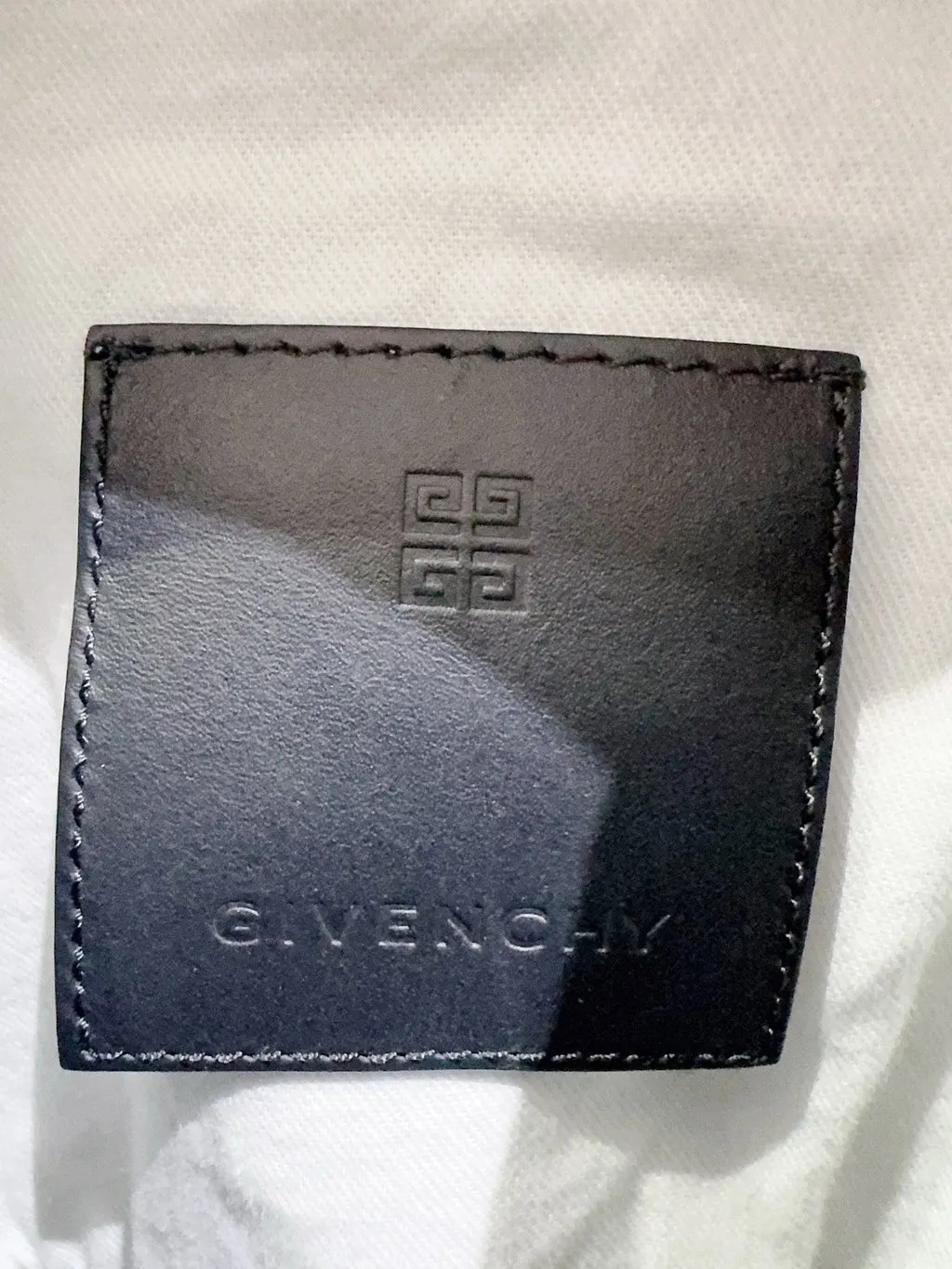 Givenchy 4G Denim Jacket MultiColor Denim Never worn, with tag - Inside View