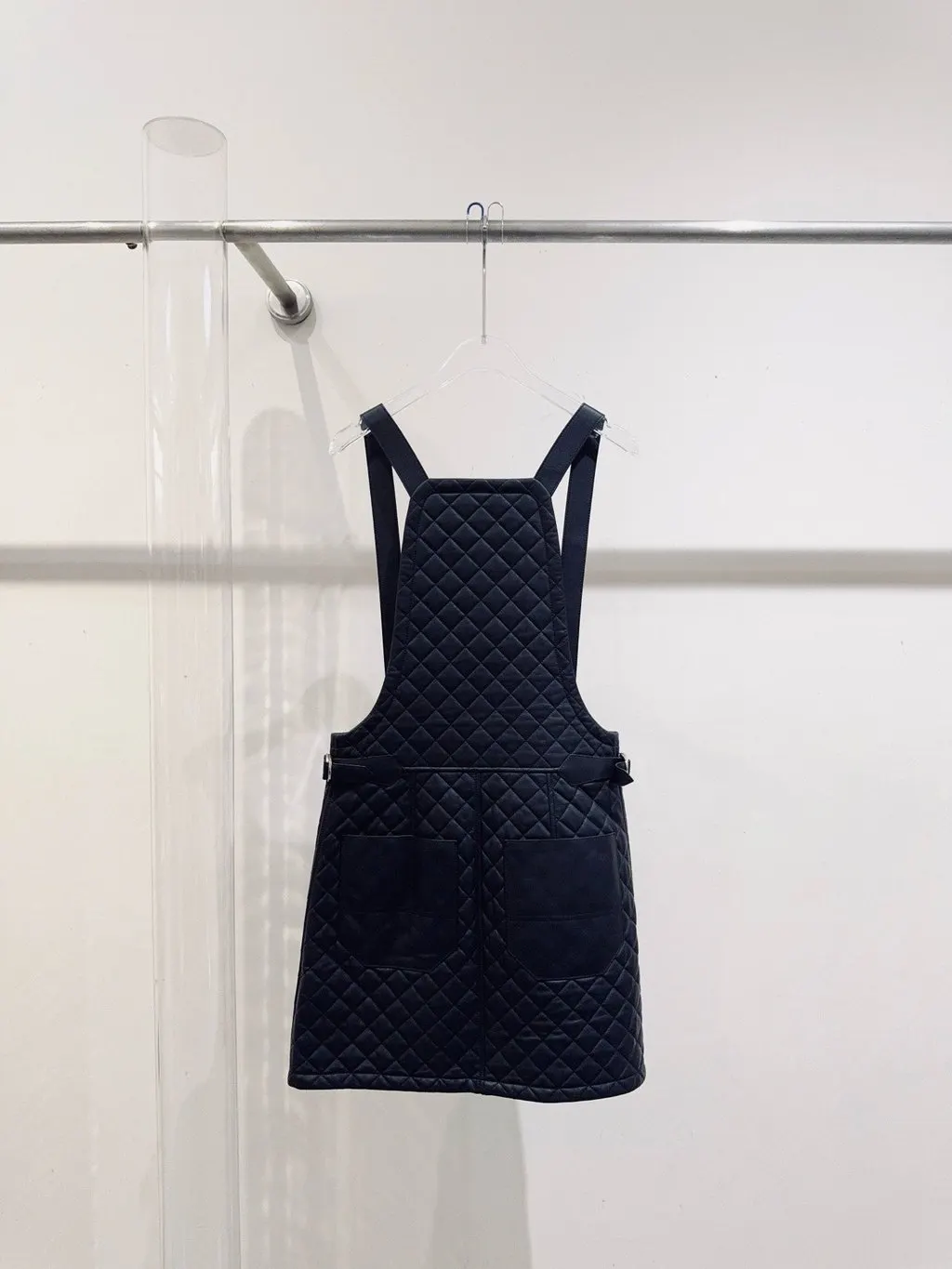 Hermès Black Leather Skirt Black Leather Never worn, with tag - Inside View