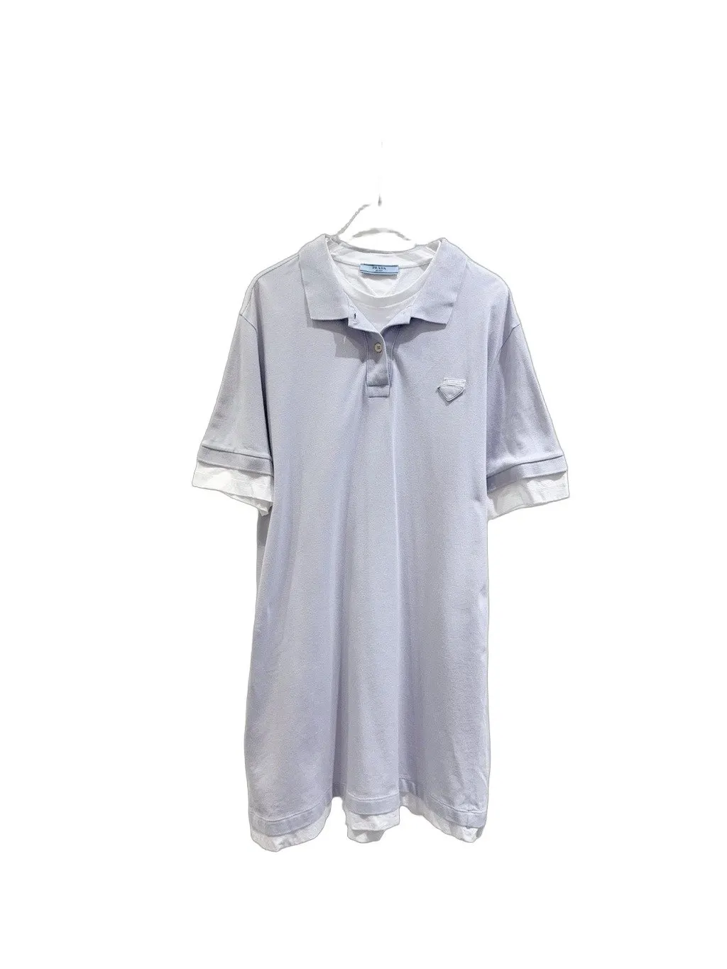 Prada Cotton Dress MultiColor Cotton Very good - Front View