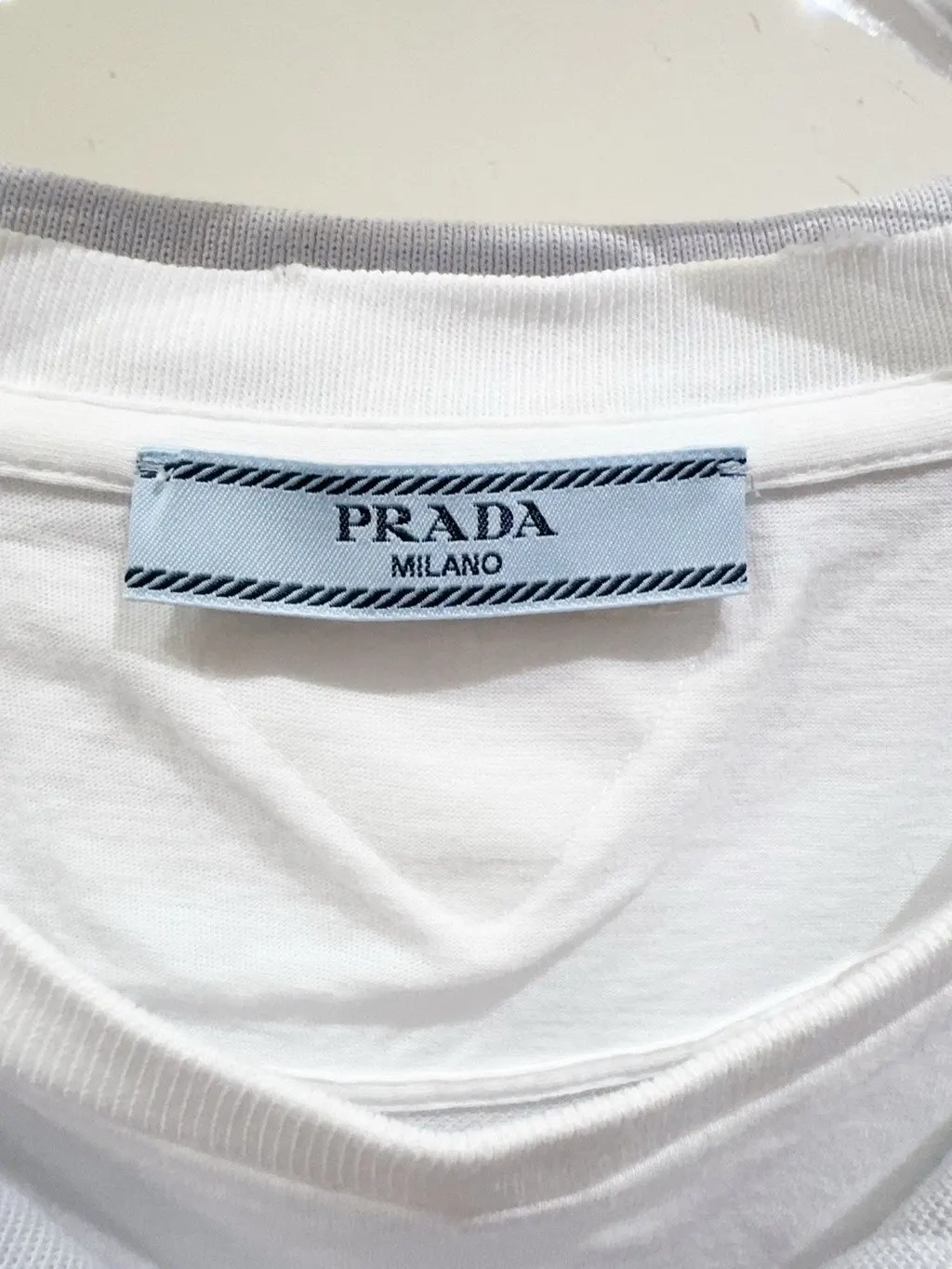 Prada Cotton Dress MultiColor Cotton Very good - Inside View