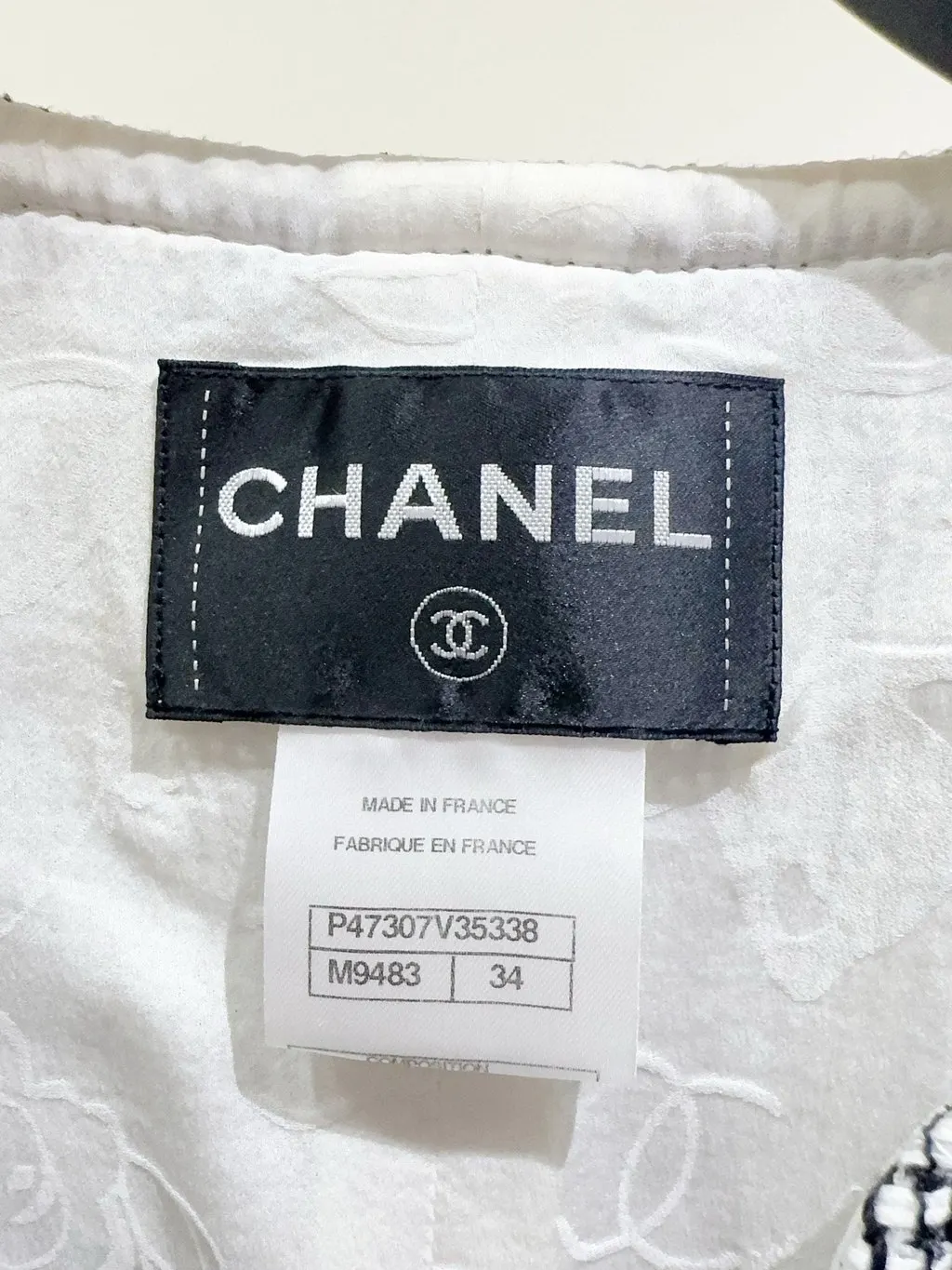 Chanel Polyamide Jacket MultiColor Polyamide Very good - Back View