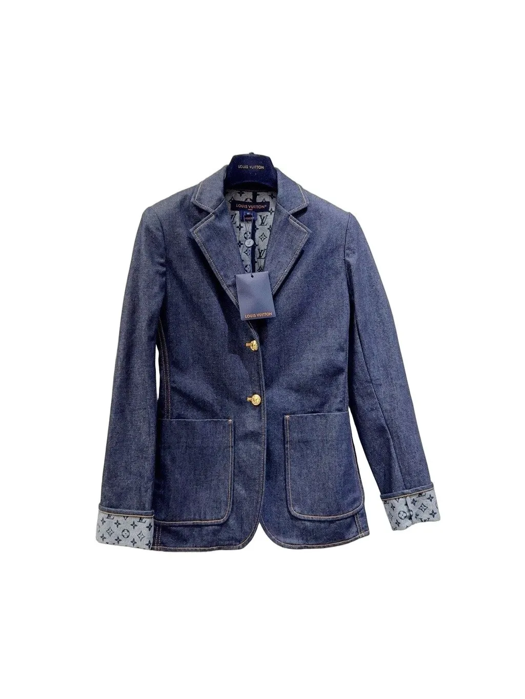 Louis Vuitton Cotton Jacket MultiColor Cotton Never worn, with tag - Front View