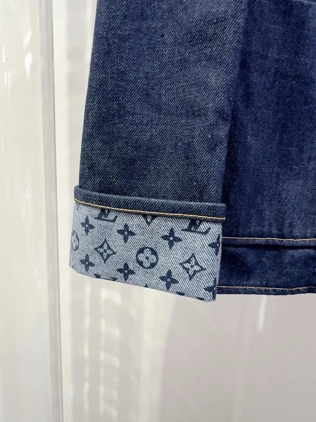 Louis Vuitton Cotton Jacket MultiColor Cotton Never worn, with tag - Back View