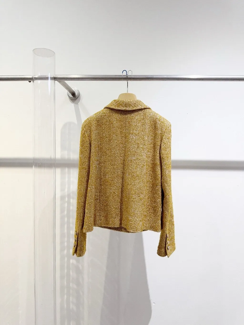 Chanel Dallas Tweed Jacket MultiColor Tweed Very good - Model View
