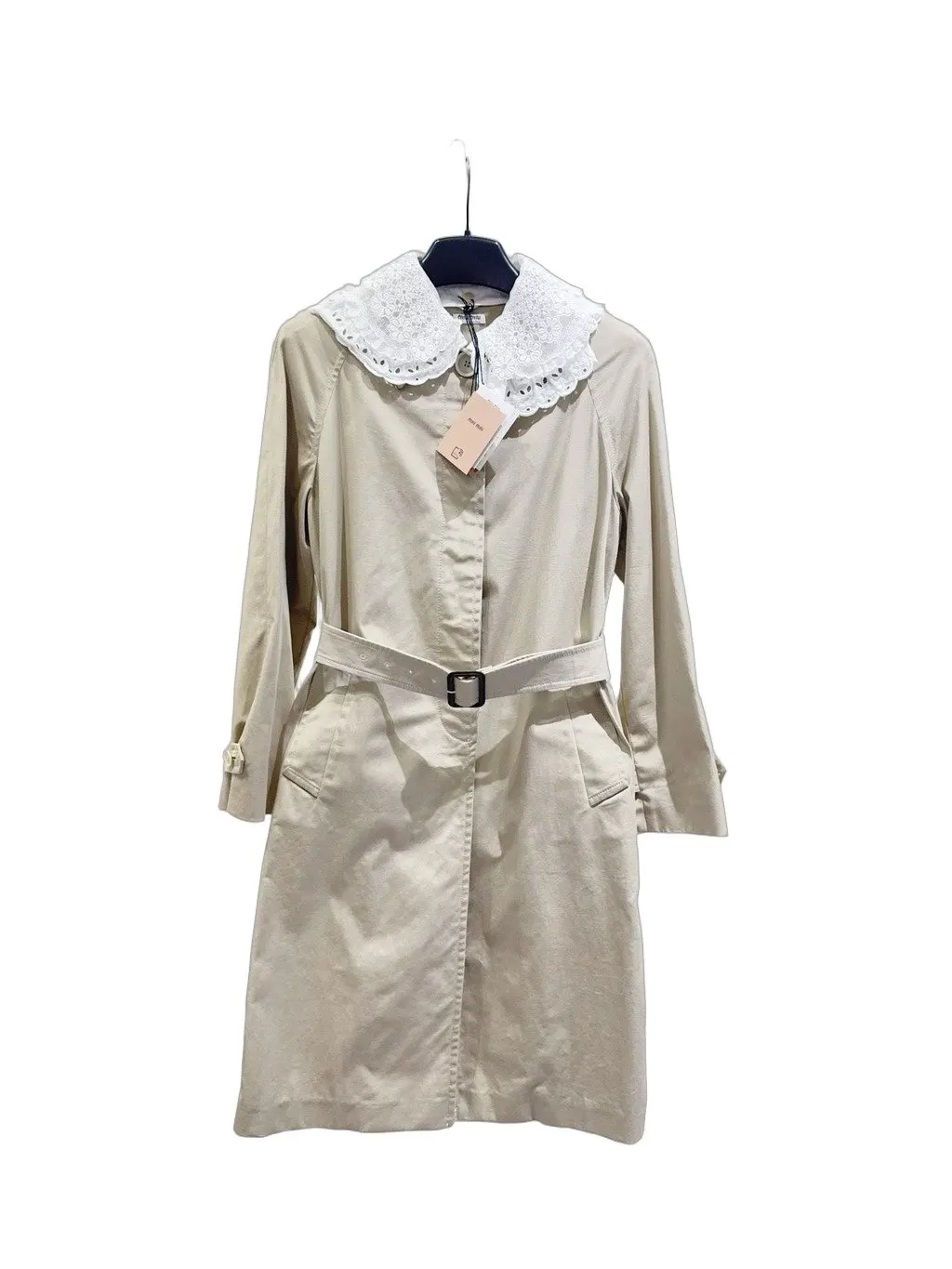 Miu Miu Cotton Trench Coat