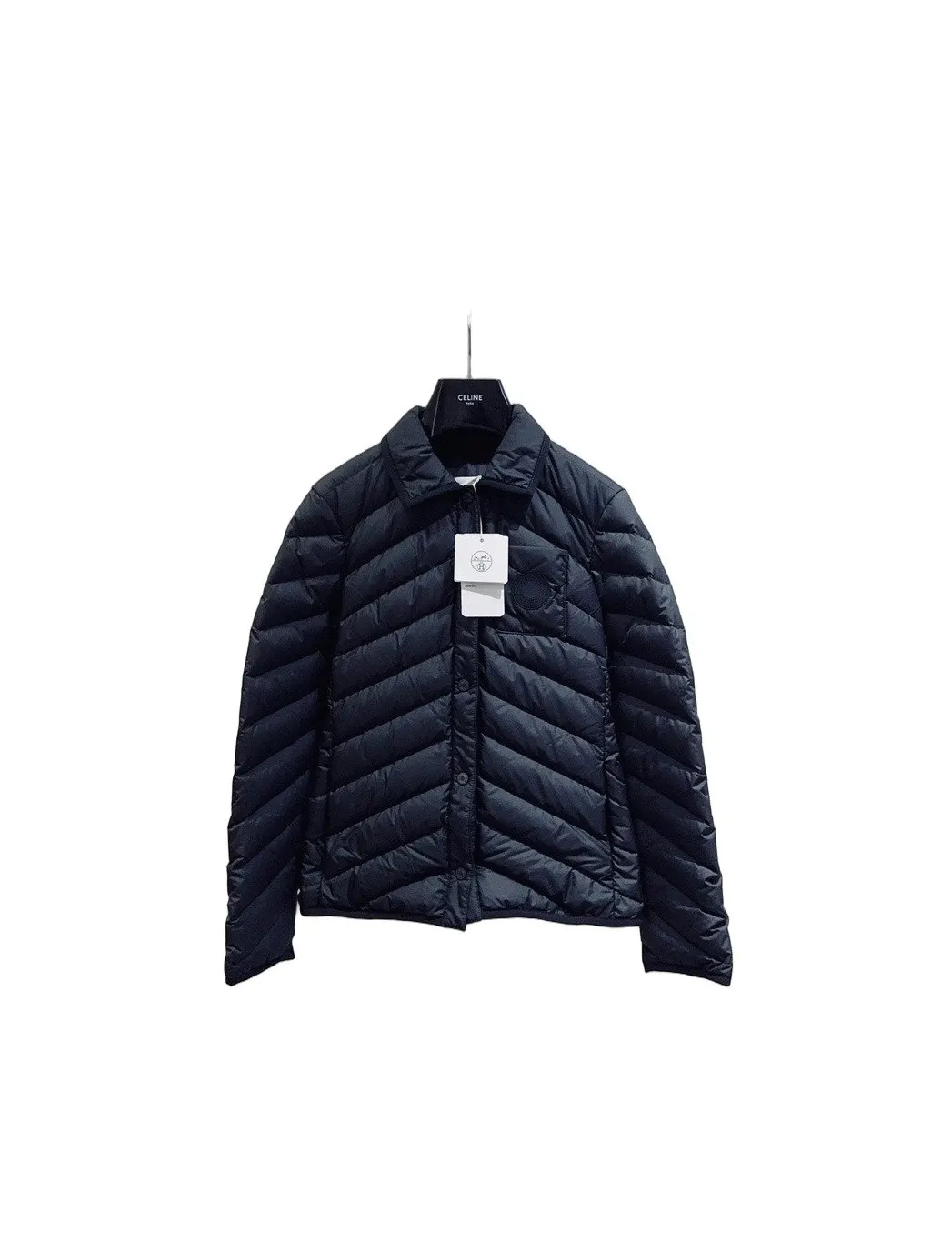 Hermes Polyamide Coat MultiColor Polyamide Never worn - Front View