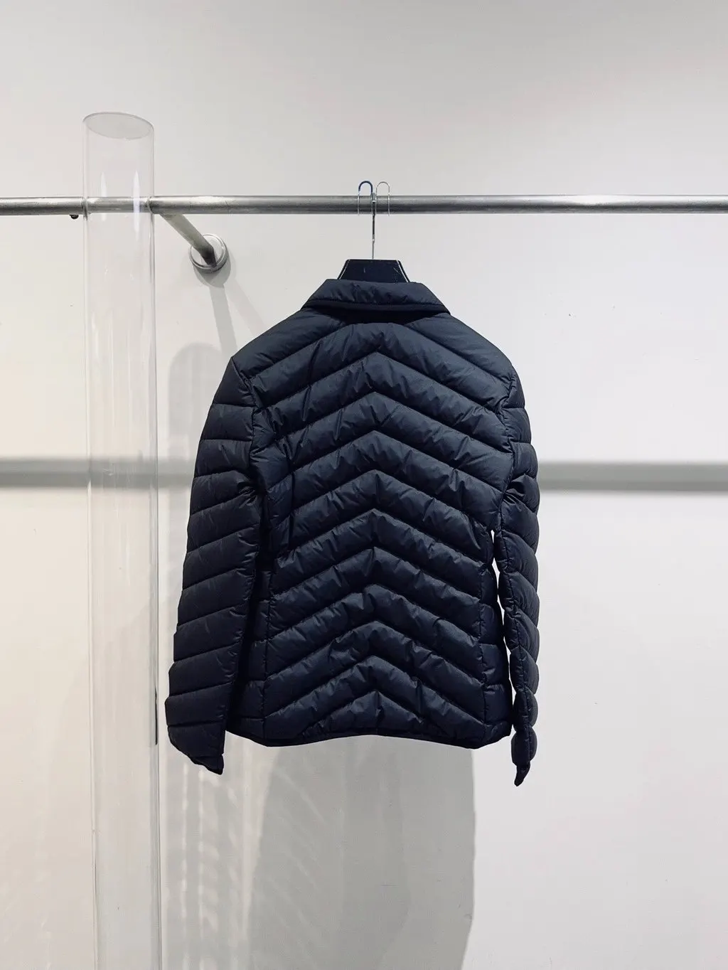 Hermes Polyamide Coat MultiColor Polyamide Never worn - Model View