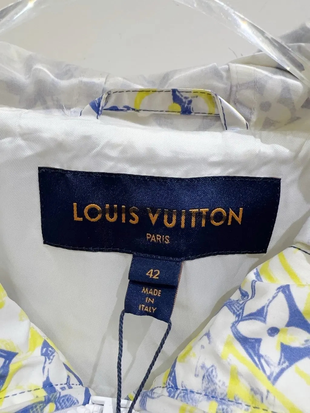 Louis Vuitton Cotton Jacket MultiColor Cotton Never worn - Back View