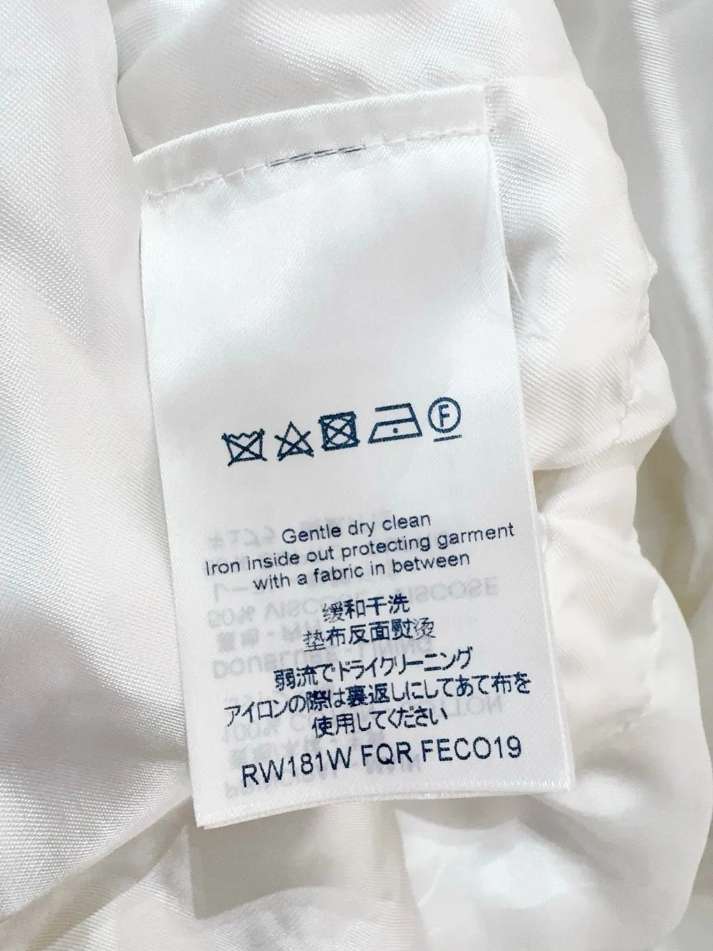 Louis Vuitton Cotton Jacket MultiColor Cotton Never worn - Box View