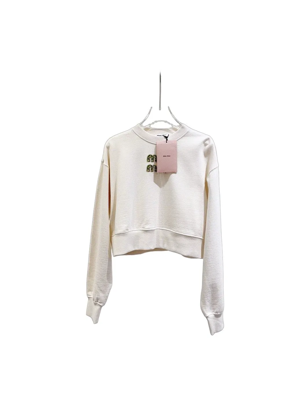 Miu Miu Cotton Top MultiColor Cotton Never worn, with tag - Front View