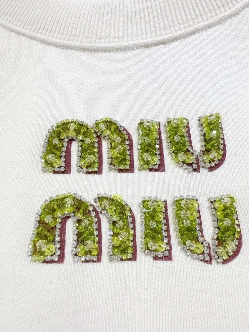 Miu Miu Cotton Top MultiColor Cotton Never worn, with tag - Model View
