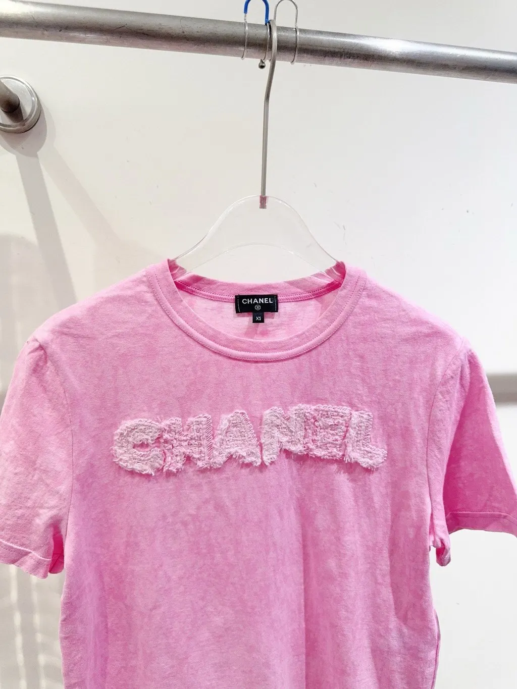 Chanel Tweed Top MultiColor Tweed Very good - Back View