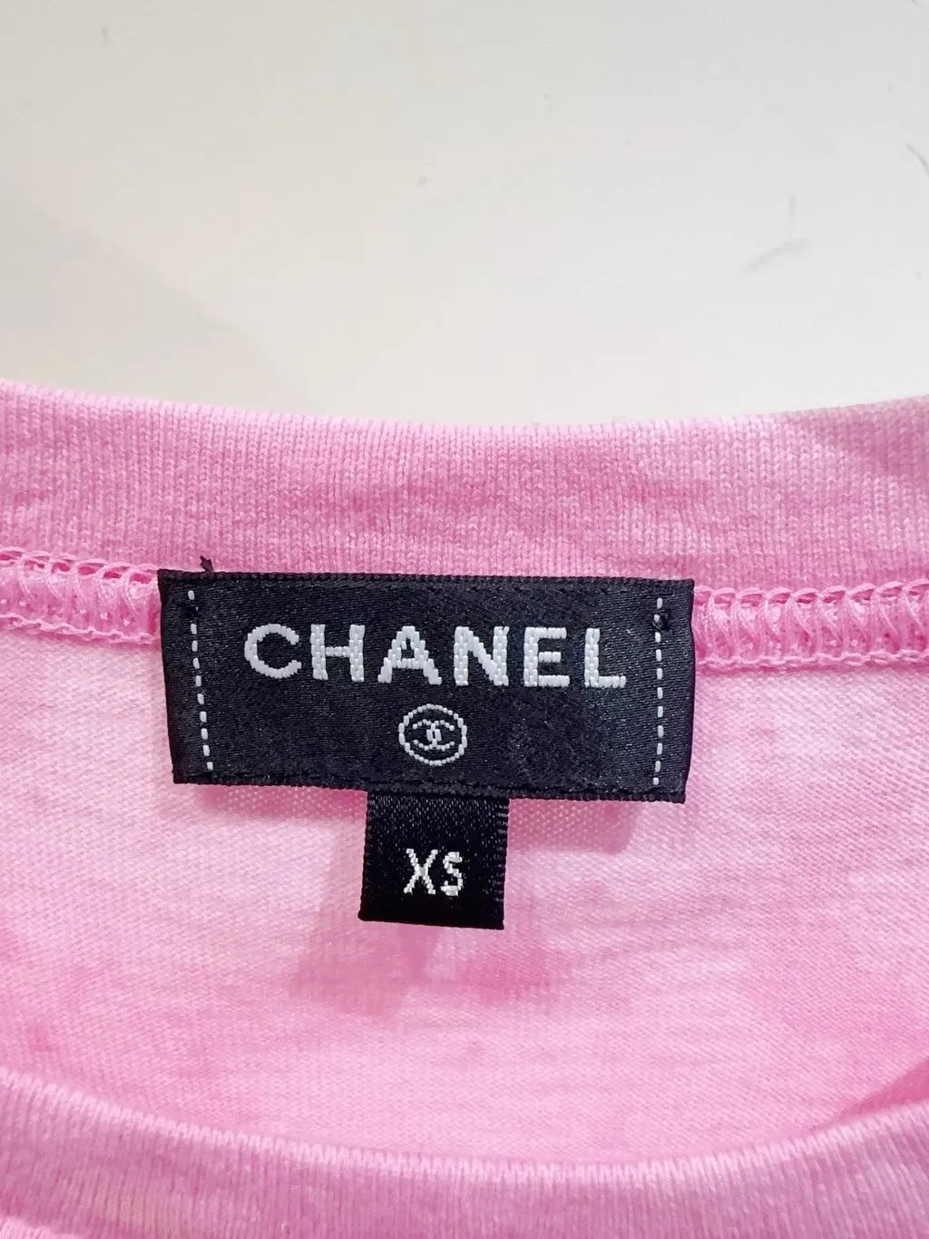 Chanel Tweed Top MultiColor Tweed Very good - Inside View